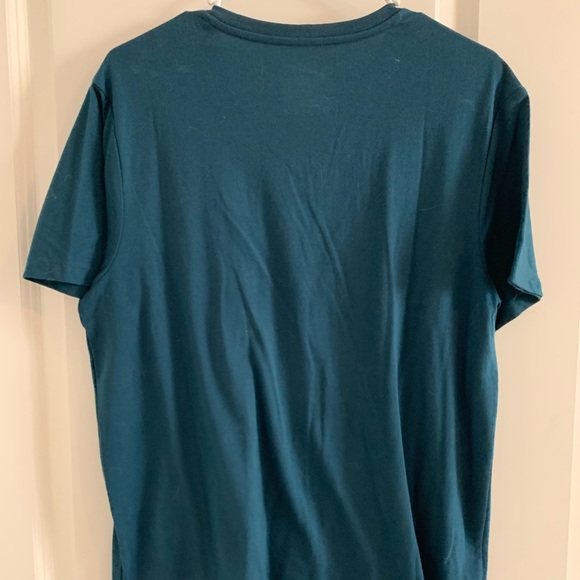 NWT Good fellow aqua v neck tee size M - Picture 5 of 5
